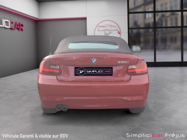 Bmw serie 2 cabriolet f23 220i 184 ch lounge occasion simplicicar frejus  simplicicar simplicibike france
