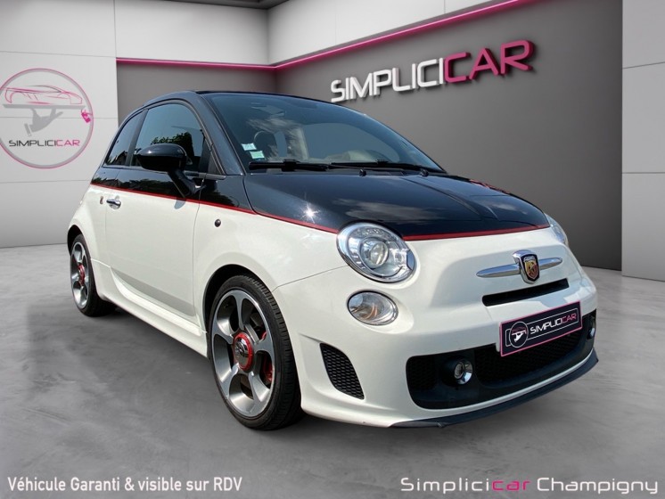 Abarth 500 cabriolet 140ch 1.4 grand tourismo boite auto-careplay-camera de recul-clim auto occasion champigny-sur-marne... Abarth 500 cabriolet 140ch 1.4 grand tourismo boite auto-careplay-camera de recul-clim auto occasion champigny-sur-marne...