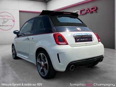Abarth  500 cabriolet 140ch 1.4 grand tourismo boite auto-careplay-camera de recul-clim auto occasion champigny-sur-marne...