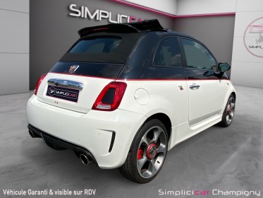 Abarth  500 cabriolet 140ch 1.4 grand tourismo boite auto-careplay-camera de recul-clim auto occasion champigny-sur-marne...
