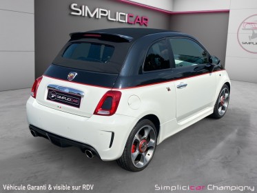 Abarth  500 cabriolet 140ch 1.4 grand tourismo boite auto-careplay-camera de recul-clim auto occasion champigny-sur-marne...