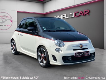 Abarth  500 cabriolet 140ch 1.4 grand tourismo boite auto-careplay-camera de recul-clim auto occasion champigny-sur-marne...
