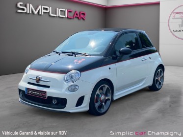 Abarth  500 cabriolet 140ch 1.4 grand tourismo boite auto-careplay-camera de recul-clim auto occasion champigny-sur-marne...
