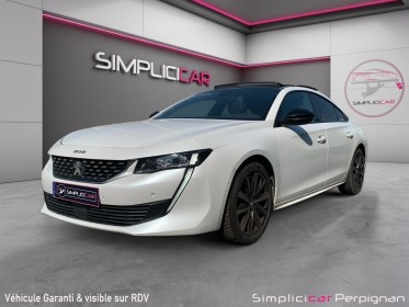 Peugeot 508 bluehdi 160 ch eat8 gt line toit ouvrant/focal/sièges electriques et chauffants garantie 12 mois occasion...