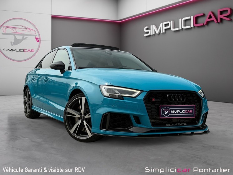 Audi rs3 berline 400ch 2.5 tfsi s-tronic 7 quattro toit ouvrant occasion simplicicar pontarlier simplicicar simplicibike france Audi rs3 berline 400ch 2.5 tfsi s-tronic 7 quattro toit ouvrant occasion simplicicar pontarlier simplicicar simplicibike france