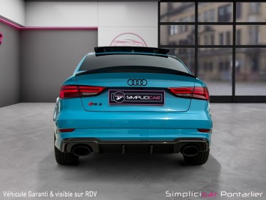 Audi rs3 berline 400ch 2.5 tfsi s-tronic 7 quattro toit ouvrant occasion simplicicar pontarlier simplicicar simplicibike france