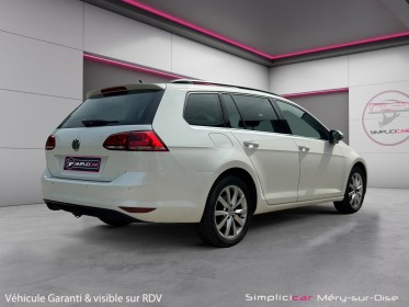 Volkswagen golf 1.4 tsi 140 act bluemotion technology confortline occasion simplicicar mery-sur-oise simplicicar simplicibike...