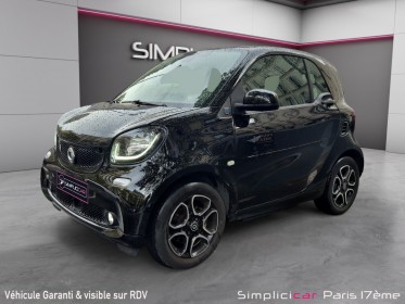 Smart fortwo coupe 82 ch electrique ba1 prime occasion paris 17ème (75)(porte maillot) simplicicar simplicibike france