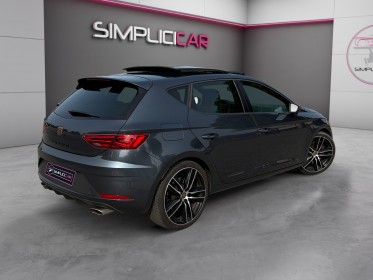Seat leon 2.0 tsi 290 dsg7 cupra - toit ouvrant - carplay - sono beats - camera - chargeur induction - garantie 12 mois...