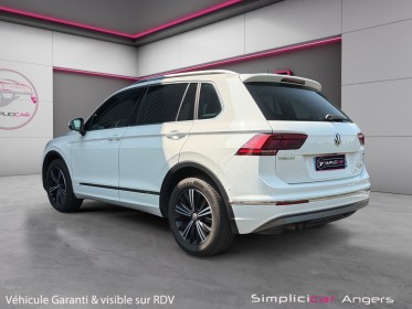 Volkswagen tiguan 2.0 tdi 150 dsg7 carat garantie 12 mois toit ouvrant panoramique occasion simplicicar angers simplicicar...