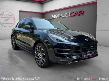 Porsche macan turbo 3.6 v6 400 ch pdk occasion  simplicicar vaucresson nice - pfvauto simplicicar simplicibike france