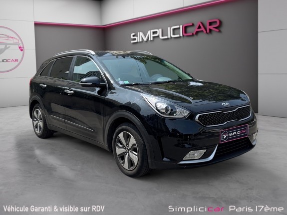 Kia niro 1.6 gdi hybride 141 ch dct6 active - camÉra de recul - keyless -entretiens a jour occasion paris 17ème (75)(porte...