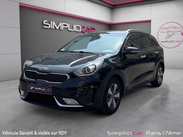 Kia niro 1.6 gdi hybride 141 ch dct6 active - camÉra de recul - keyless -entretiens a jour occasion paris 17ème (75)(porte...