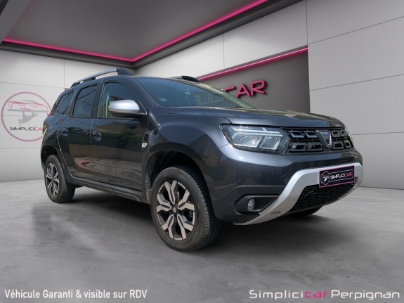 Dacia duster tce 150 fap 4x2 edc prestige première main caméra/car play/roue de secours garantie 12 mois occasion...
