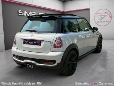 Mini hatch r56 d 143 ch cooper s pack red hot chili ii occasion cannes (06) simplicicar simplicibike france