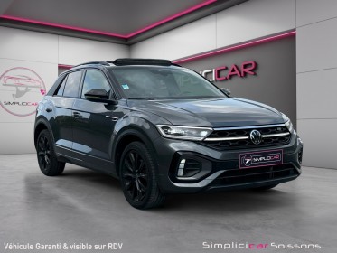 Volkswagen t-roc 2.0 tdi 150 start/stop dsg7 r-line - suivi vw/iqlight/toit pano/volant et sièges chauff/caméra/keyless...