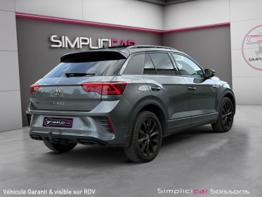Volkswagen t-roc 2.0 tdi 150 start/stop dsg7 r-line - suivi vw/iqlight/toit pano/volant et sièges chauff/caméra/keyless...