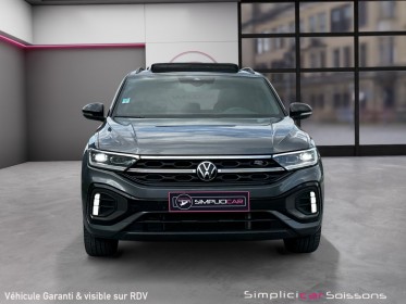 Volkswagen t-roc 2.0 tdi 150 start/stop dsg7 r-line - suivi vw/iqlight/toit pano/volant et sièges chauff/caméra/keyless...