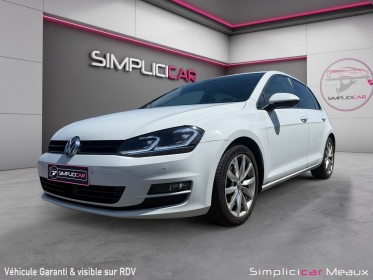 Volkswagen golf 2.0 tdi 150 bluemotion technology fap dsg6 carat occasion simplicicar meaux simplicicar simplicibike france