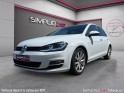 Volkswagen golf 2.0 tdi 150 bluemotion technology fap dsg6 carat occasion simplicicar meaux simplicicar simplicibike france