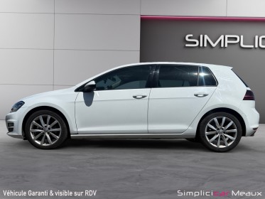 Volkswagen golf 2.0 tdi 150 bluemotion technology fap dsg6 carat occasion simplicicar meaux simplicicar simplicibike france