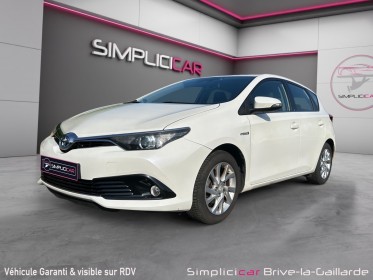 Toyota auris business hybride 136h design business occasion simplicicar brive la gaillarde  simplicicar simplicibike france