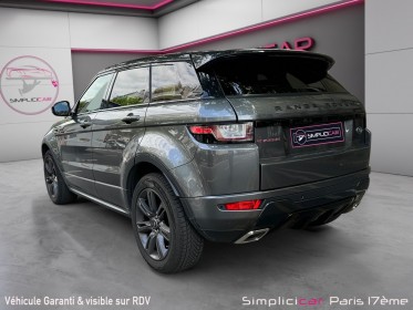 Land rover  range rover evoque  180ch garantie 12 mois occasion paris 17ème (75)(porte maillot) simplicicar simplicibike...