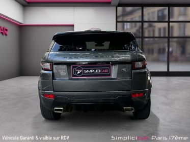 Land rover  range rover evoque  180ch garantie 12 mois occasion paris 17ème (75)(porte maillot) simplicicar simplicibike...