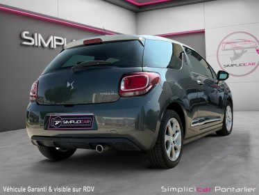 Ds ds 3 bluehdi 100 ss bvm5 so chic occasion simplicicar pontarlier simplicicar simplicibike france