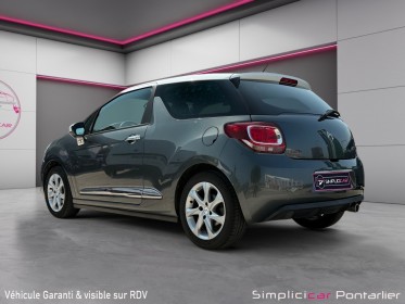 Ds ds 3 bluehdi 100 ss bvm5 so chic occasion simplicicar pontarlier simplicicar simplicibike france