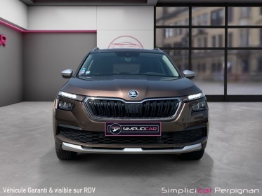 Skoda kamiq 1.5 tsi 150 ch dsg7 scoutline car play/démarrage sans clefs/caméra garantie 12 mois occasion simplicicar...