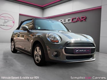 Mini cabriolet f57 cabriolet  one 102 ch occasion cannes (06) simplicicar simplicibike france