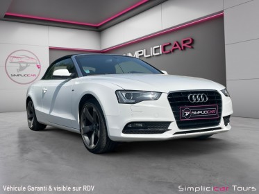 Audi a5 cabriolet 1.8 tfsi 170 s line phase 2 occasion simplicicar tours  simplicicar simplicibike france