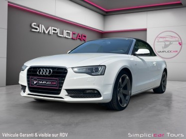 Audi a5 cabriolet 1.8 tfsi 170 s line phase 2 occasion simplicicar tours  simplicicar simplicibike france