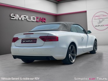 Audi a5 cabriolet 1.8 tfsi 170 s line phase 2 occasion simplicicar tours  simplicicar simplicibike france