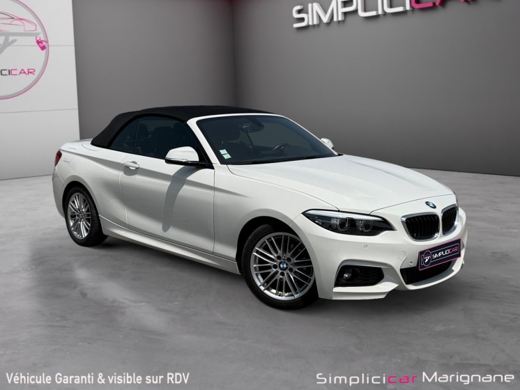Bmw serie 2 cabriolet f23 218d 150 ch bva8 m sport-apple carplay-siÈge chauffant-virtual cockpit-garantie 12 mois- occasion... Bmw serie 2 cabriolet f23 218d 150 ch bva8 m sport-apple carplay-siÈge chauffant-virtual cockpit-garantie 12 mois- occasion...