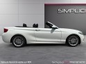 Bmw serie 2 cabriolet f23 218d 150 ch bva8 m sport-apple carplay-siÈge chauffant-virtual cockpit-garantie 12 mois- occasion...