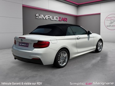 Bmw serie 2 cabriolet f23 218d 150 ch bva8 m sport-apple carplay-siÈge chauffant-virtual cockpit-garantie 12 mois- occasion...