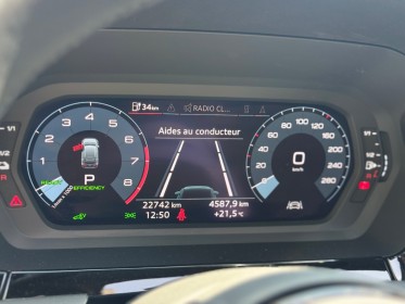 Audi a3 sportback 40 tfsie 204 s tronic 6 business line- garantie - premiere mains - camÉra - toit ouvrant - keyless -......