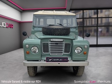Land-rover serie 3 88 serie 3 entierement restaurer occasion simplicicar pertuis  simplicicar simplicibike france