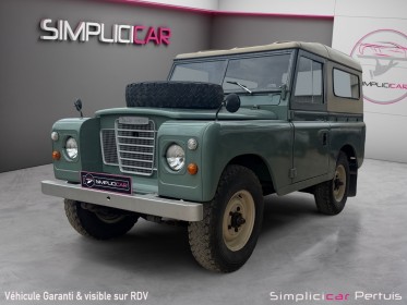 Land-rover serie 3 88 serie 3 entierement restaurer occasion simplicicar pertuis  simplicicar simplicibike france