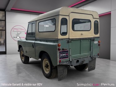 Land-rover serie 3 88 serie 3 entierement restaurer occasion simplicicar pertuis  simplicicar simplicibike france