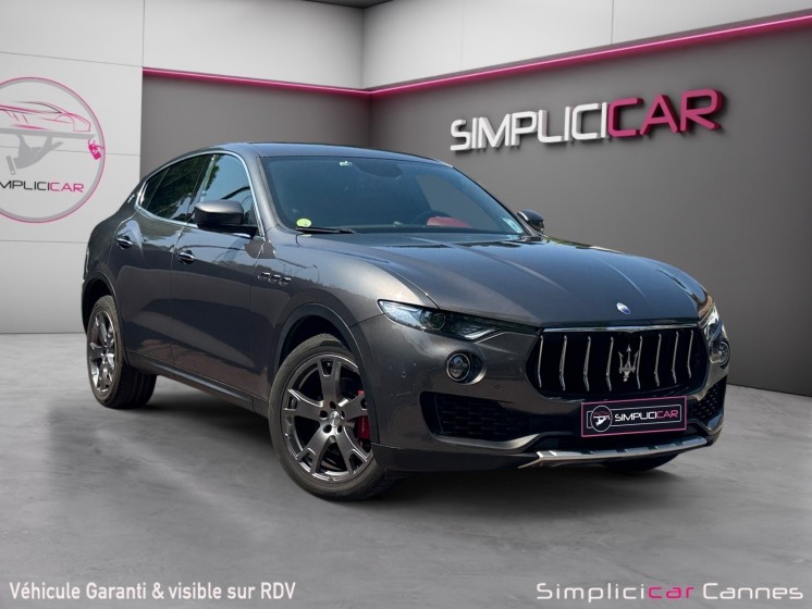 Maserati levante diesel 3.0 v6 turbo 275 origine france occasion cannes (06) simplicicar simplicibike france Maserati levante diesel 3.0 v6 turbo 275 origine france occasion cannes (06) simplicicar simplicibike france