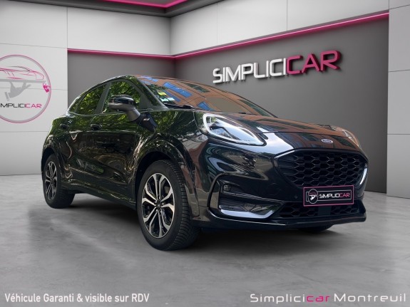 Ford puma 1.0 ecoboost 125 ch ss dct7 st-line, toit ouvrant, attelage occasion montreuil (porte de vincennes)(75) simplicicar...