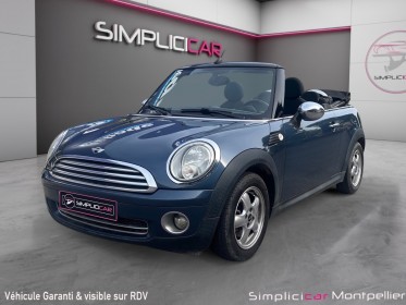 Mini one ii mini one 98 ch cabriolet bluetooth garantie 12 mois occasion montpellier (34) simplicicar simplicibike france