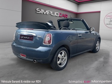 Mini one ii mini one 98 ch cabriolet bluetooth garantie 12 mois occasion montpellier (34) simplicicar simplicibike france