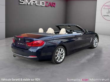 Bmw serie 4 cabriolet f33 lci 430i 252 ch bva8 luxury tres bien entretenue/ full entretien bmw/carplay/sellerie cuir/......
