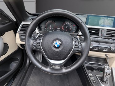 Bmw serie 4 cabriolet f33 lci 430i 252 ch bva8 luxury tres bien entretenue/ full entretien bmw/carplay/sellerie cuir/......