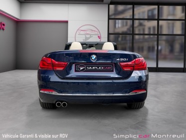 Bmw serie 4 cabriolet f33 lci 430i 252 ch bva8 luxury tres bien entretenue/ full entretien bmw/carplay/sellerie cuir/......