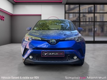 Toyota c-hr hybride 122h dynamic, caméra de reculs, gps, entretien full toyota occasion montreuil (porte de vincennes)(75)...